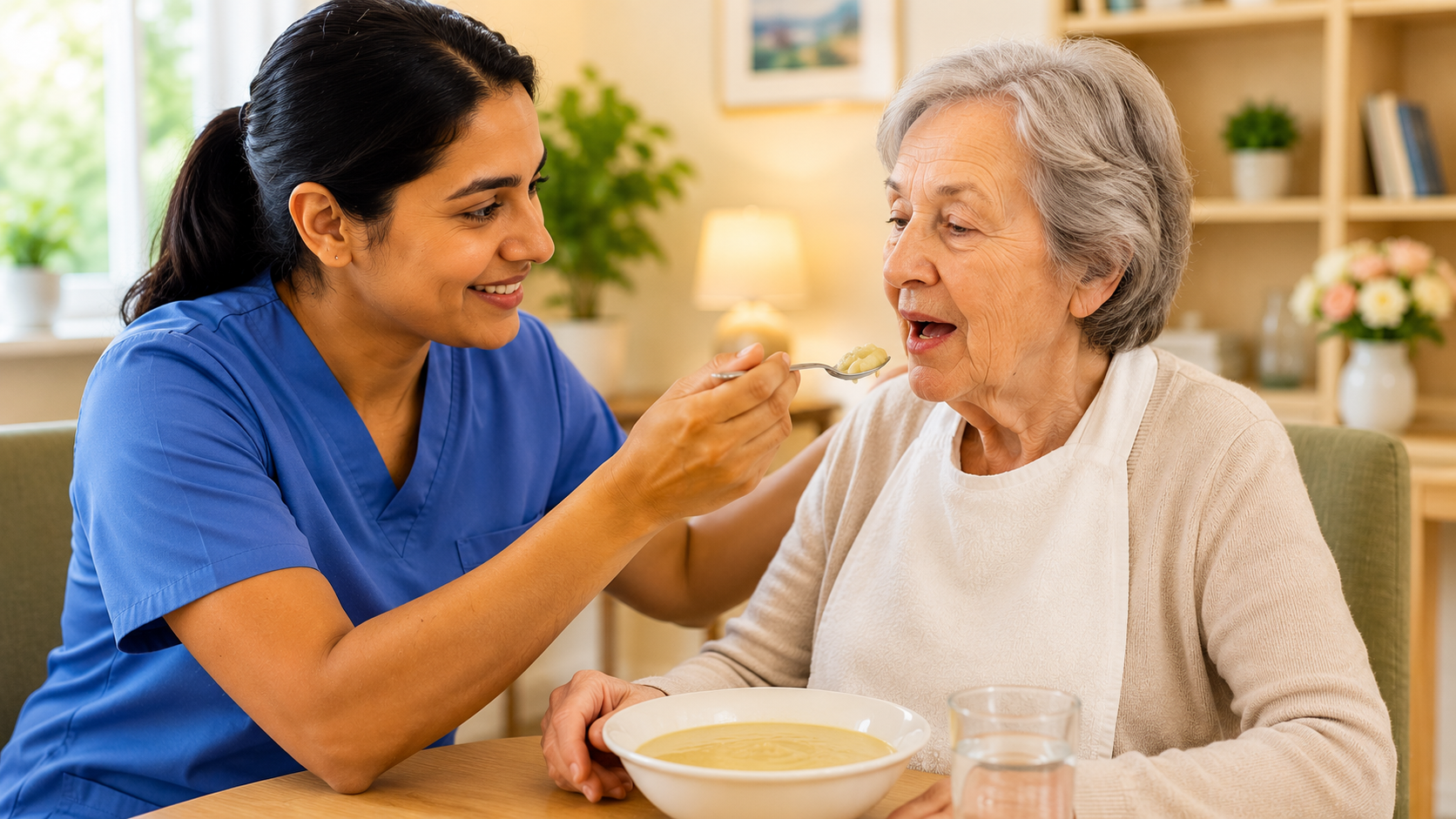 Supporting Seniors With Swallowing Difficulties