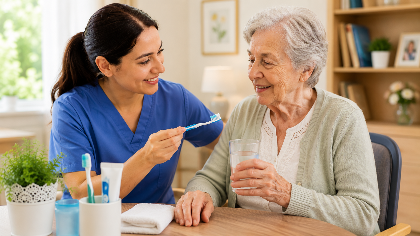 Oral Health Support for Seniors in Care Homes